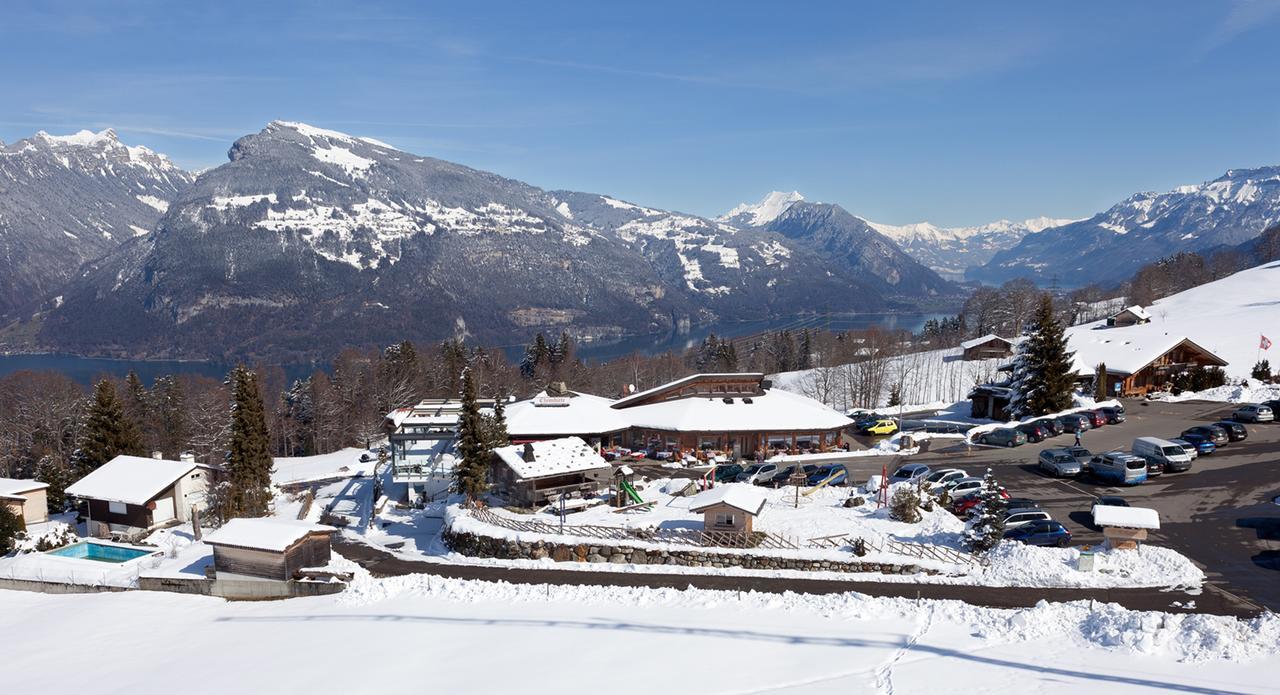 Chemihuette Hotell Aeschi Bei Spiez Eksteriør bilde