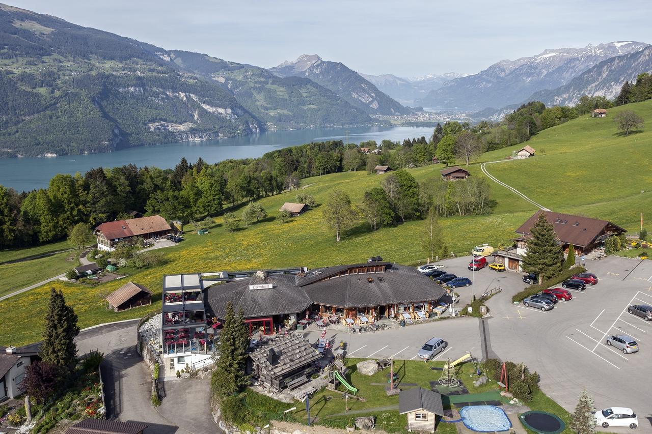 Chemihuette Hotell Aeschi Bei Spiez Eksteriør bilde